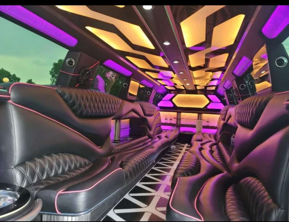 Woody Creek Colorado white Cadillac Escalade stretch limo