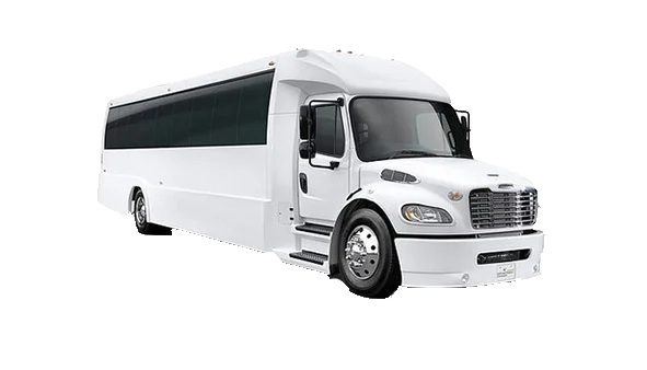 Woody Creek Colorado 40 passenger party bus exterior